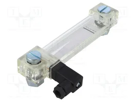 ELESA+GANTER Indicador de nivel en columna M12 con sensor de temperatura