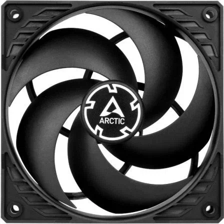 Arctic ACFAN00130A Ventilador P12 Silent 12cm Negro Optimizado para Presión Estática