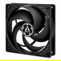 Arctic ACFAN00130A Ventilador P12 Silent 12cm Negro Optimizado para Presión Estática