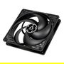 Arctic ACFAN00130A Ventilador P12 Silent 12cm Negro Optimizado para Presión Estática
