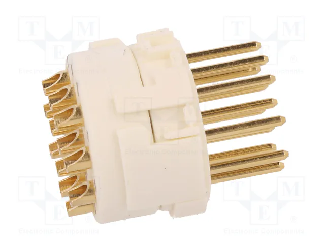 HARTING Conector M23 macho de 12 pines para soldar industrial HARTING Conector M23 macho de 12 pines para soldar industrial