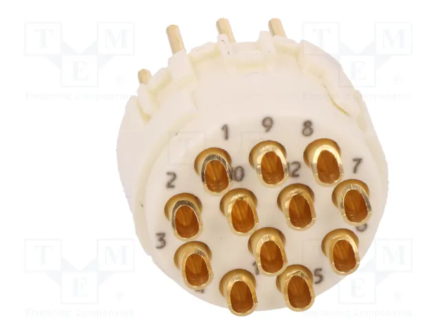 HARTING Conector M23 macho de 12 pines para soldar industrial HARTING Conector M23 macho de 12 pines para soldar industrial