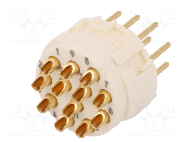 HARTING Conector M23 macho de 12 pines para soldar industrial HARTING Conector M23 macho de 12 pines para soldar industrial