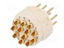 HARTING Conector M23 macho de 12 pines para soldar industrial