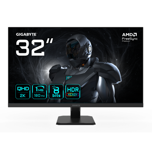 Gigabyte GS32QA Monitor Gaming 32 pulg QHD 180Hz 1ms IPS Gigabyte GS32QA Monitor Gaming 32 pulg QHD 180Hz 1ms IPS