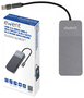 Ewent EW1156 Hub USB-C 8 en 1 con carcasa SSD M.2 NVMe y HDMI 4K
