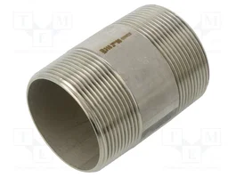 GEBO Conector de conexión en acero inoxidable AISI 316L 80mm G316