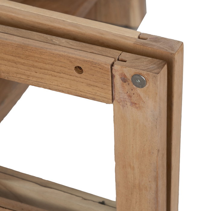 Mueble Tv Natural Madera de Acacia Salón 180 X 50 X 40 cm