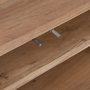 Mueble Tv Natural Madera de Acacia Salón 180 X 50 X 40 cm