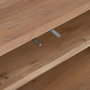 Ixia Mueble TV Natural Madera de Acacia Salón 180 x 50 x 40 cm