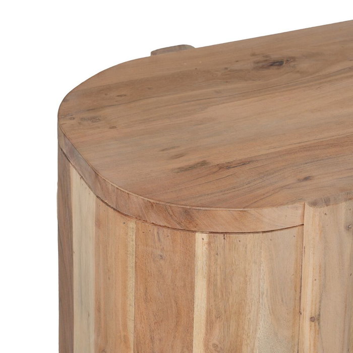 Ixia Mueble TV Natural Madera de Acacia Salón 180 x 50 x 40 cm Ixia Mueble TV Natural Madera de Acacia Salón 180 x 50 x 40 cm