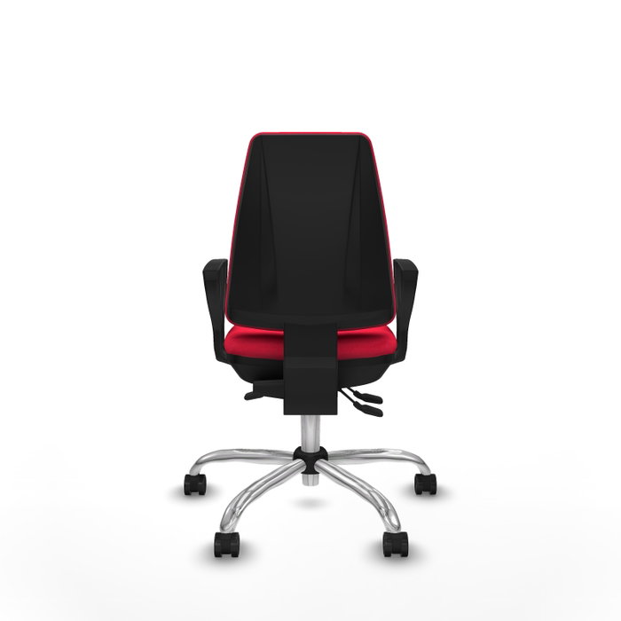 PIQUERAS Y CRESPO Silla de oficina Elche con mecanismo Asincro, color Rojo PIQUERAS Y CRESPO Silla de oficina Elche con mecanismo Asincro, color Rojo