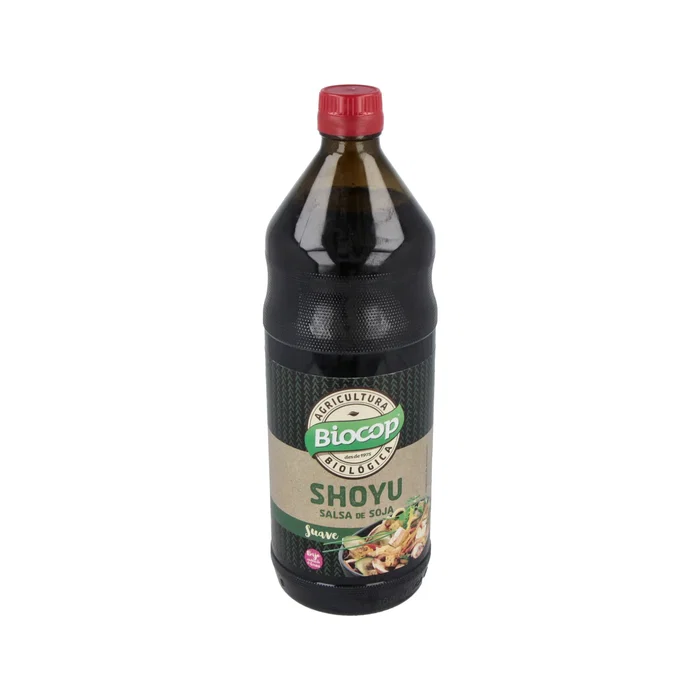 Biocop Salsa de Soja Shoyu 1L Bio - Salsa de Soja con Trigo, Fermentación Tradicional Japonesa, Sin Filtrado Biocop Salsa de Soja Shoyu 1L Bio - Salsa de Soja con Trigo, Fermentación Tradicional Japonesa, Sin Filtrado
