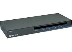 Trendnet TK-803R Interruptor KVM 8 Puertos USB/PS/2, Montaje en Rack 1U, Resolución 2048x1536 Trendnet TK-803R Interruptor KVM 8 Puertos USB/PS/2, Montaje en Rack 1U, Resolución 2048x1536