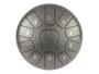Hayman Tongue Drum de 10” Do Mayor 11 Notas Gris