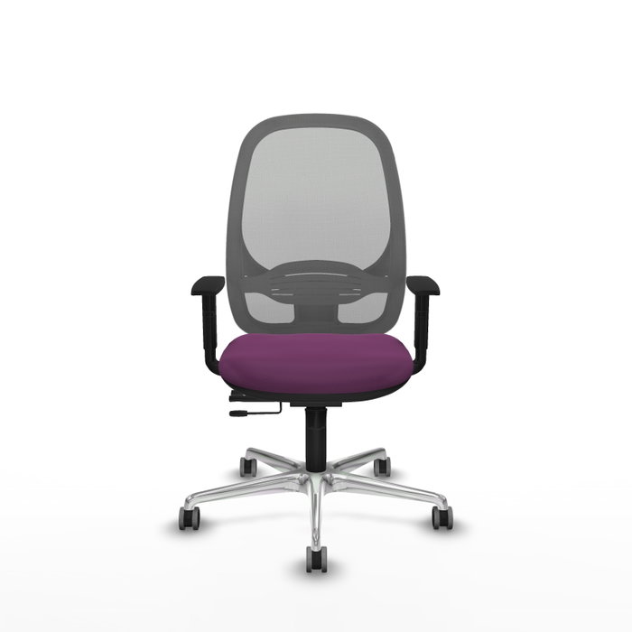 PIQUERAS Y CRESPO Silla de oficina Cilanco Morado y Gris PIQUERAS Y CRESPO Silla de oficina Cilanco Morado y Gris