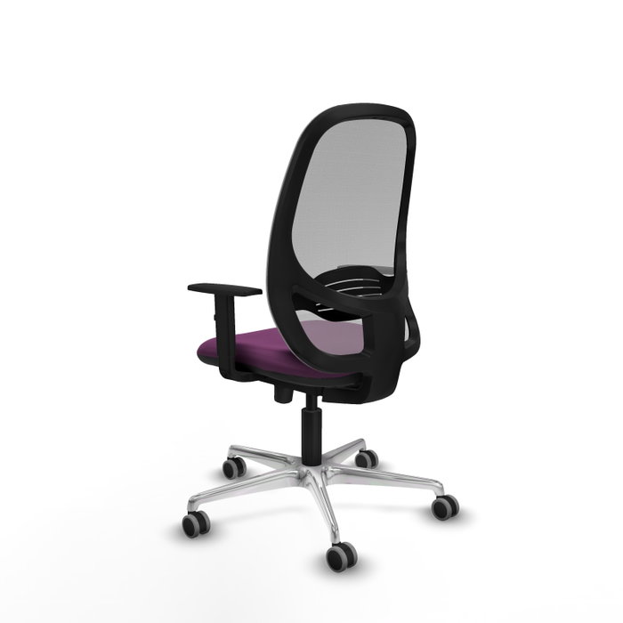 PIQUERAS Y CRESPO Silla de oficina Cilanco Morado y Gris PIQUERAS Y CRESPO Silla de oficina Cilanco Morado y Gris