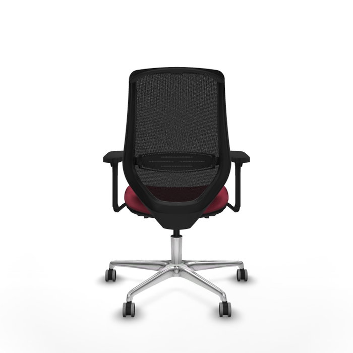 PIQUERAS Y CRESPO Silla de oficina Mardos con mecanismo Sincro/Traslack, Granate y Negro PIQUERAS Y CRESPO Silla de oficina Mardos con mecanismo Sincro/Traslack, Granate y Negro