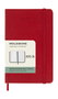 Moleskine DHF218WN2Y26 Agenda 18M Semanal 2025-2026 Tapa Dura Rojo 9 x 14 cm