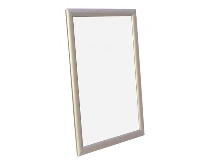 Q-connect Marco Porta Anuncios Aluminio Din A4 24x32,7x1,2 cm Plata