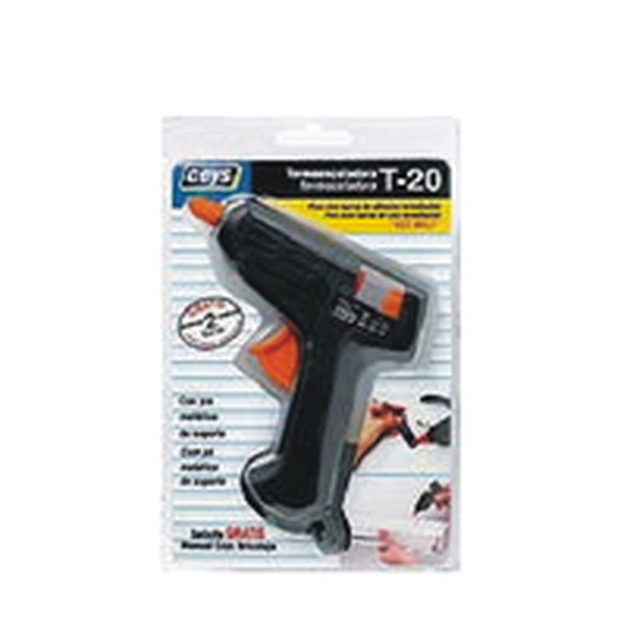 Ceys Pistola termofusible mini T-20 para barras de ø8 mm