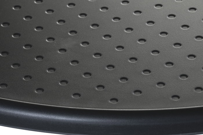 DKD Home Decor Mesa Terraza y Jardin Negro Metal y PP 80 x 75 x 80 cm