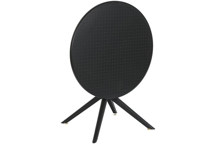 DKD Home Decor Mesa Terraza y Jardin Negro Metal y PP 80 x 75 x 80 cm