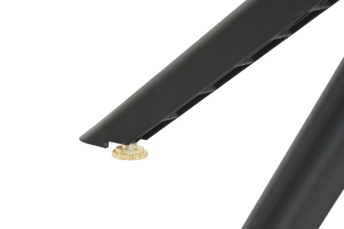 DKD Home Decor Mesa Terraza y Jardin Negro Metal y PP 80 x 75 x 80 cm