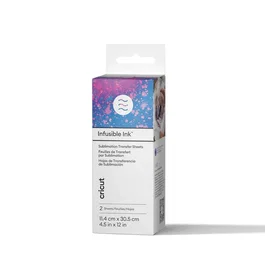 Cricut Infusible Ink Transfer Sheets 2-Pack Watercolor Splash