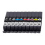 Canon PFI-300 Pack de 10 Cartuchos Multicolor Original MBK PBK C M Y PC PM R GY CO para imagePROGRAF PRO-300