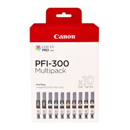 Canon PFI-300 Multipack de 10 cartuchos de tinta (4192C008) original