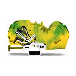 WAGO 785-607 Borna de protección de conductor de 2 polos para 35 mm² verde-amarillo