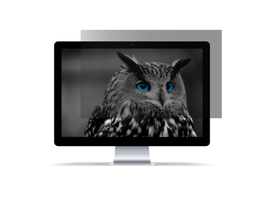 NATEC Owl Filtro de Privacidad para Monitores sin Marco de 61 cm (24") - Protección contra Arañazos para Pantalla 16:9