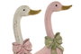 DKD Home Decor Figura de Pato en Resina Surtida