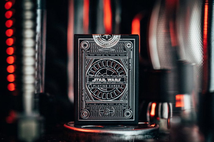 Star Wars Baraja de cartas Silver Edition Dark Side