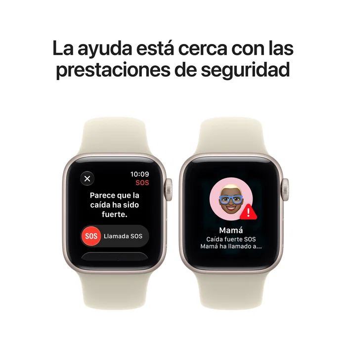 Apple Watch SE 3 GPS 40mm Medianoche con Correa Deportiva Azul Marino S/M