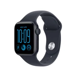 Apple Watch SE 3 GPS 40mm Aluminio Medianoche Correa Deportiva Azul Marino S/M