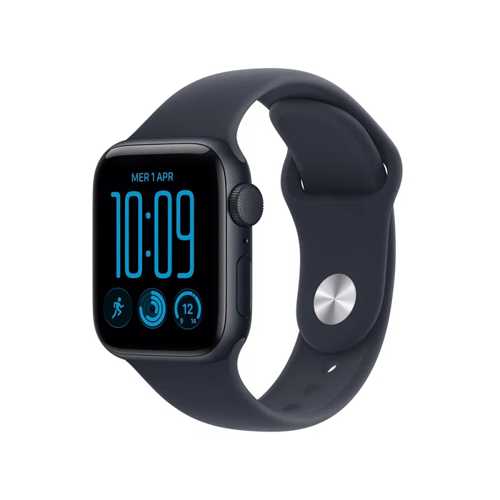 Apple Watch SE 3 GPS 40mm Aluminio Medianoche Correa Deportiva Azul Marino S/M Apple Watch SE 3 GPS 40mm Aluminio Medianoche Correa Deportiva Azul Marino S/M