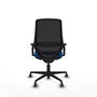 PIQUERAS Y CRESPO Silla de oficina Mardos Azul y Negro
