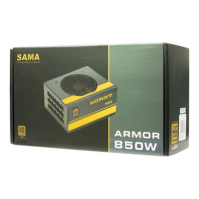 Inter-Tech SAMA FTX-850-B Armor Gold-Power 850W