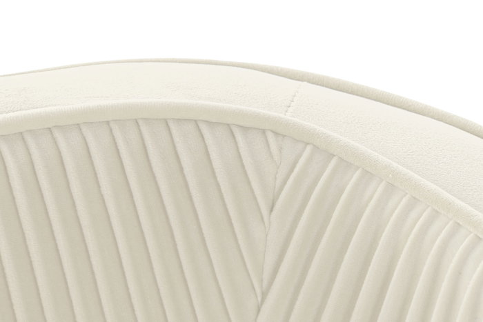 DKD Home Decor Sillón de Poliéster y Metal en Crema