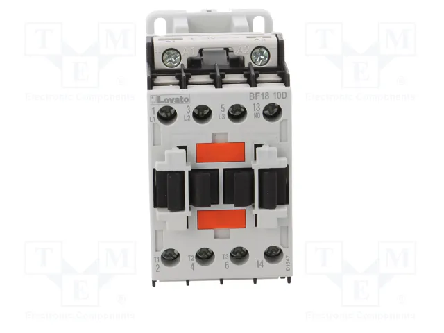 LOVATO ELECTRIC Contactor BF 3-polar 18A 24VDC