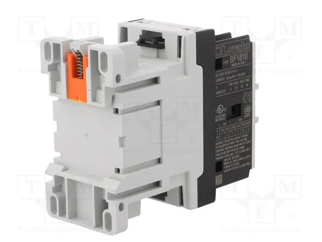 LOVATO ELECTRIC Contactor BF 3-polar 18A 24VDC