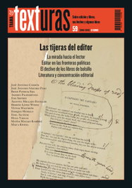 TRAMA, Texturas 59: Las tijeras del editor - TRAMA