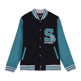 Sudadera Con Cremallera Cotton Brushed Harry Potter Slytherin Verde