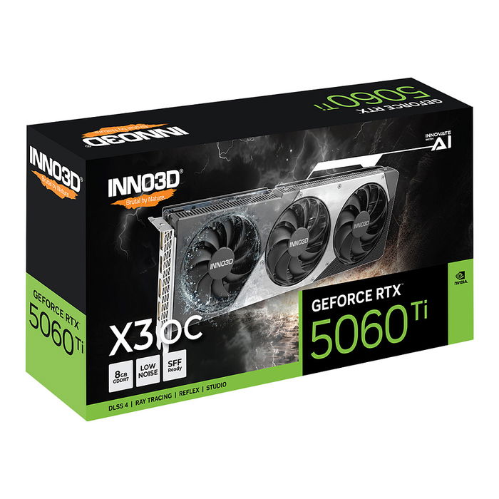Inno3D RTX 5060 Ti Twin X3 OC 8GB GDDR7 3 Fan