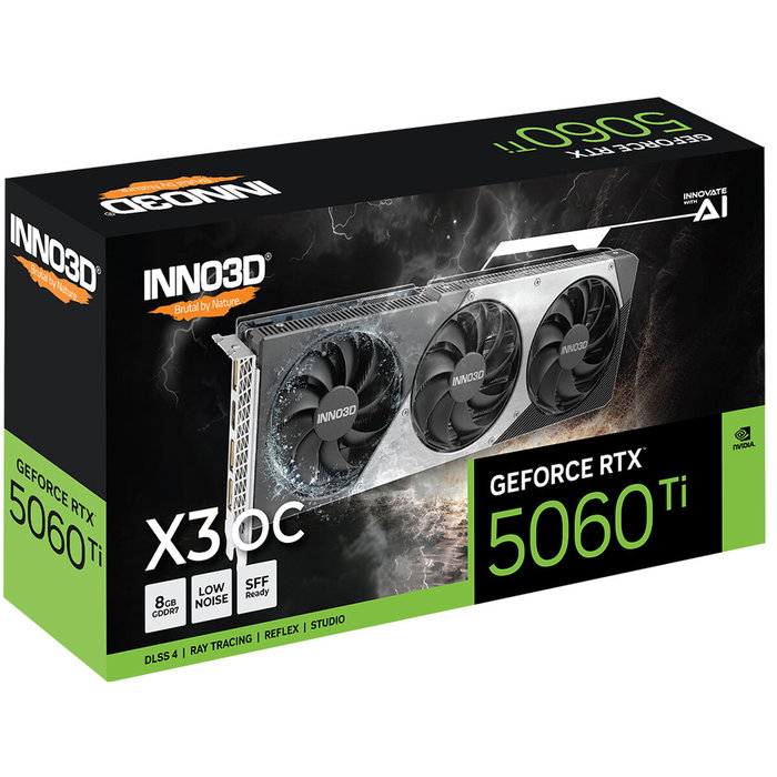 Inno3D GeForce RTX 5060 Ti X3 OC 8GB GDDR7 3 Fan