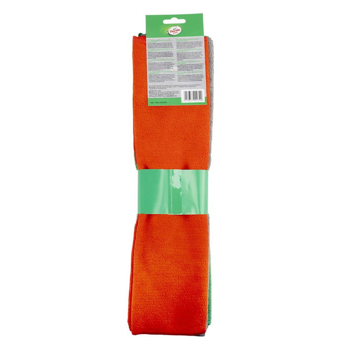 Abc Pack 3 Bayetas Microfibra TW53627 - Paño de Limpieza de Alta Calidad para Coche, Cristales e Interior/Exterior, 40x40cm