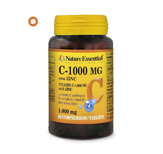 NATURE ESSENTIAL Vitamina C 1000mg+zinc 120 comp.