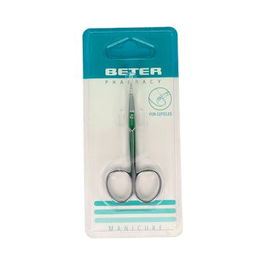BETER Tijera Piel Curva Inox 24110